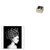 Oddities Medusa, Queen Rubber Briefmarke Gummistempel (Stempel)