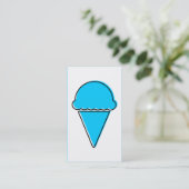 oddRex Eiscreme Visitenkarte (Stehend Vorderseite)