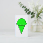 oddRex Eiscreme Visitenkarte (Stehend Vorderseite)