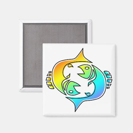 oddRex-Fässer Magnet (Vorderseite/Rückseite)