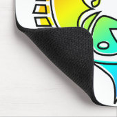 oddRex-Fässer Mousepad (Ecke)