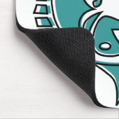 oddRex-Fässer Mousepad (Ecke)