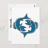 oddRex-Fässer Postkarte (Vorne/Hinten)