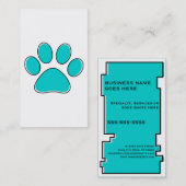 oddRex Haustiertatze Visitenkarte (Vorne/Hinten)