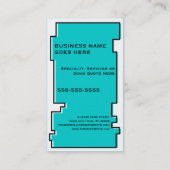 oddRex Haustiertatze Visitenkarte (Rückseite)