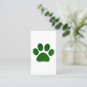 oddRex Hundegroomings Briefmarke Karte (Stehend Vorderseite)