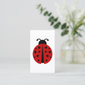 oddRex Ladybug Visitenkarte (Stehend Vorderseite)