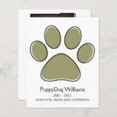 oddRex-Pfow-Speicherkarte zum Verlust eines Beglei (Vorne/Hinten)