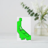 oddRex Rasen Visitenkarte (Stehend Vorderseite)