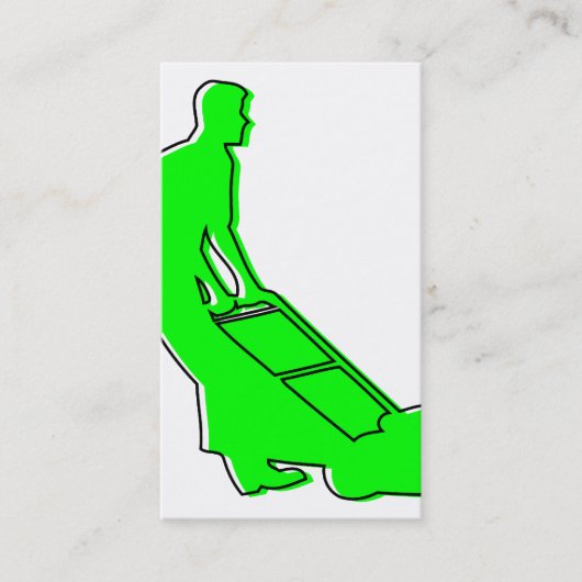 oddRex Rasen Visitenkarte (Vorderseite)