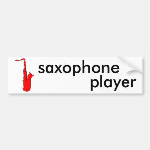 oddRex Saxophon Autoaufkleber