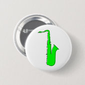 oddRex Saxophon Button (Vorne & Hinten)