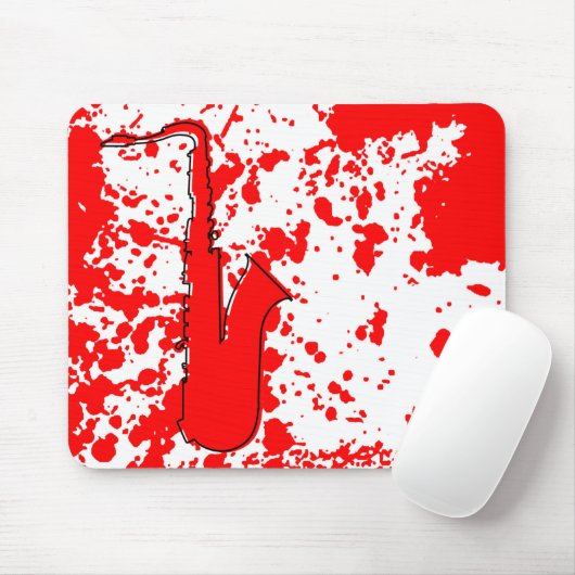 oddRex Saxophon Mousepad (Mit Mouse)