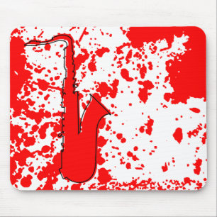 oddRex Saxophon Mousepad