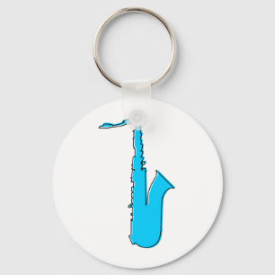 oddRex Saxophon Schlüsselanhänger