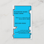 oddRex Saxophon Visitenkarte (Rückseite)