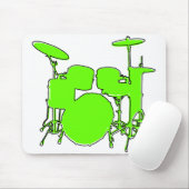 oddRex-Schlagzeug Mousepad (Mit Mouse)