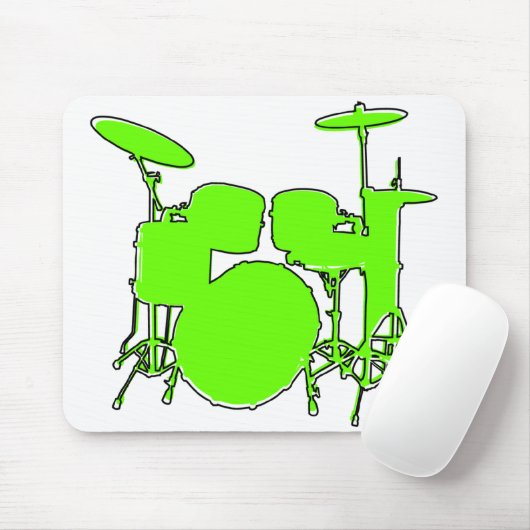 oddRex-Schlagzeug Mousepad (Mit Mouse)