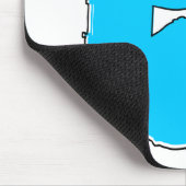 oddRex-Schlagzeug Mousepad (Ecke)