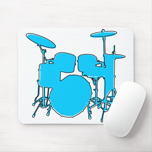 oddRex-Schlagzeug Mousepad (Mit Mouse)