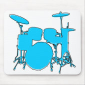 oddRex-Schlagzeug Mousepad (Vorne)