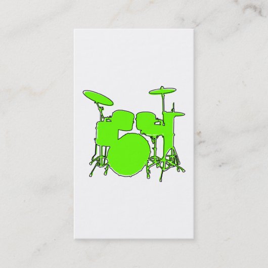 oddRex Trommeln Visitenkarte (Vorderseite)