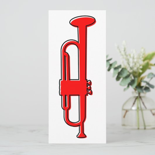 oddRex Trompet Einladung (Stehend Vorderseite)