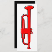 oddRex Trompet Einladung (Vorne/Hinten)