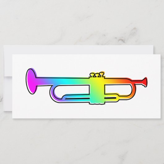 oddRex Trompet Einladung (Vorderseite)