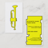 oddRex Trompet Visitenkarte (Vorne/Hinten)