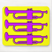 oddRex Trompets Mousepad (Vorne)