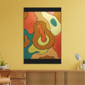 Oddvocado Canvas Print Leinwanddruck (Insitu (Wohnzimmer))