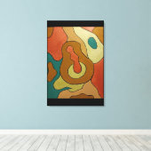 Oddvocado Canvas Print Leinwanddruck (Insitu (Holzboden))