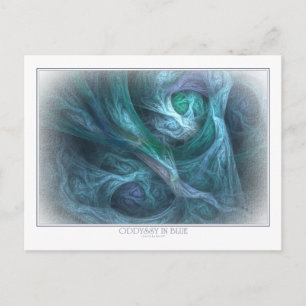Oddyssee in der blauen Postkarte