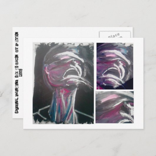 Ode an Bacon Postkarte (Vorne/Hinten)