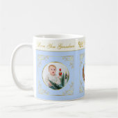 Ode an das Nussknacker-Ballett Blau 2 Foto-Fliese Kaffeetasse (Links)