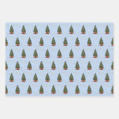 Ode an das Nussknacker-Ballett Blau Geschenkpapier Set (Vorderseite 3)