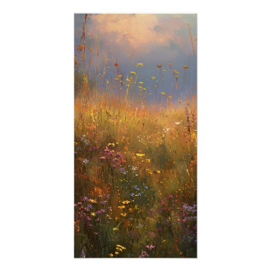 Ode an den Herbst 1 Poster (Vorderseite)