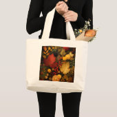 Ode an den Herbst 3 Jumbo Stoffbeutel (Vorderseite (Produkt))