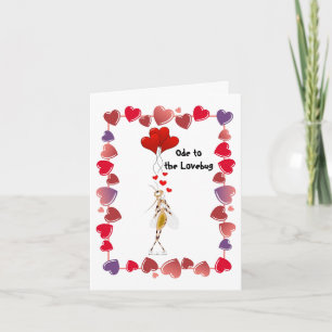 Ode an den Lovebug Feiertagskarte
