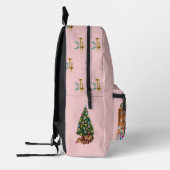 Ode an den Nutcracker Ballett rosa Bedruckter Rucksack (Links)