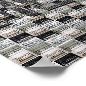 Ode an die alte Schule Poster (Ecke)