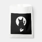 Ode an die Liebe Cat Gefallen Tasche von Poet Adie Geschenktütchen (Vorderseite)