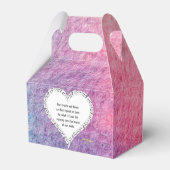 Ode an die Liebe Gefälligkeitsboxen von Poet Adiel Geschenkschachtel (Rückseite)