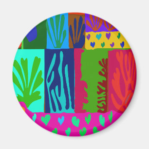 Ode an die Matisse Collage Magnet