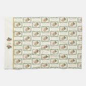 Ode an die Nutcracker Ballet Garland Elfenbeinakze Geschirrtuch (Horizontal)