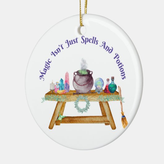 Ode an die Owens-Schwestern Keramik Ornament (Links)