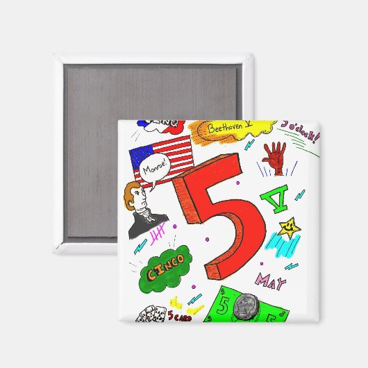 Ode an Five Magnet (Vorderseite/Rückseite)