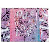 Ode an Liebe Geschenktasche von Poet Adiela Akoo Große Geschenktüte (Vorderseite)