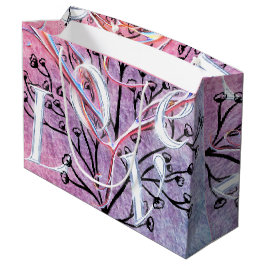 Ode an Liebe Geschenktasche von Poet Adiela Akoo Große Geschenktüte